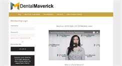Desktop Screenshot of dentalmaverick.com